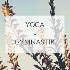 yoga und gymnastik