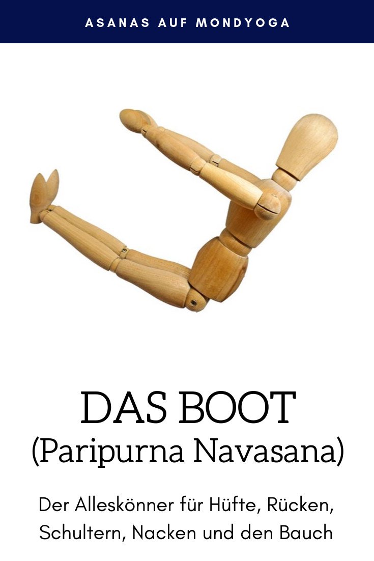 Das Boot (Das Boot (Paripurna Navasana) ist ein Alleskönner unter den Asanas. Es stärkt Rücken und Hüfte, genauso wie Nacken und Schultern. Es schenkt dir einen straffen Bauch und entspannt dich gleichzeit. Chill Out, Yogi!
