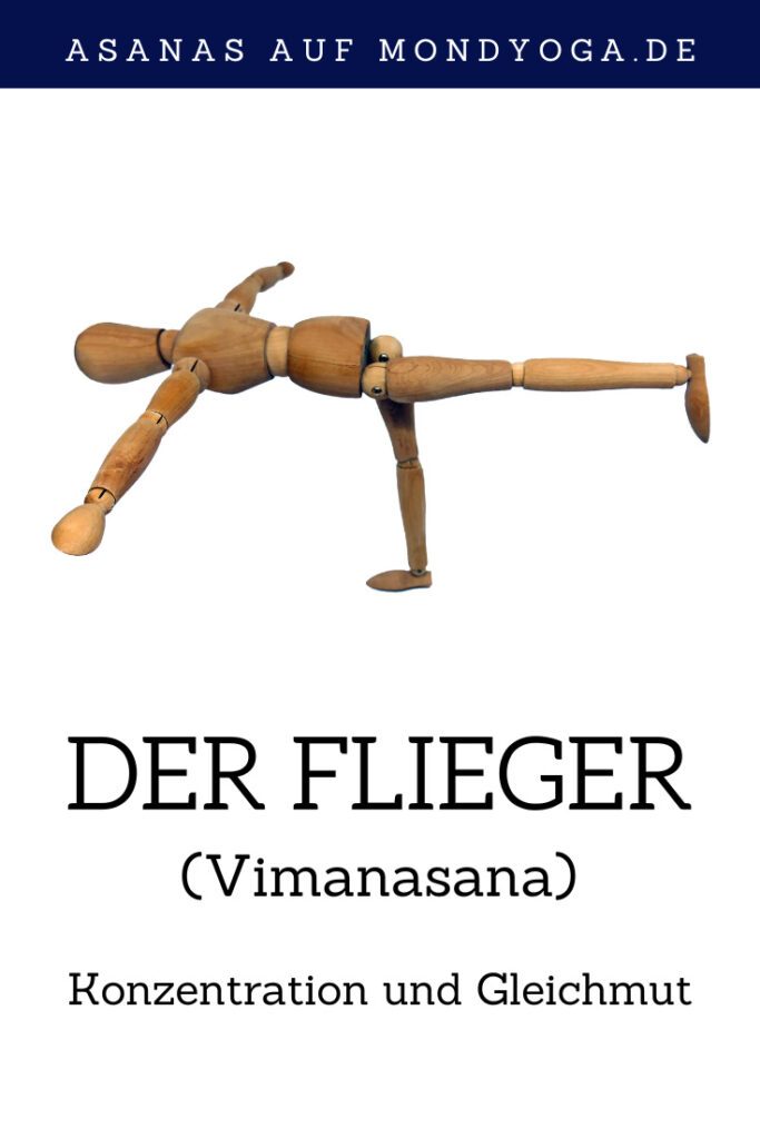 Der Flieger oder aber auch Vimanasa ist eine schöne Asana, um die Balance zu üben