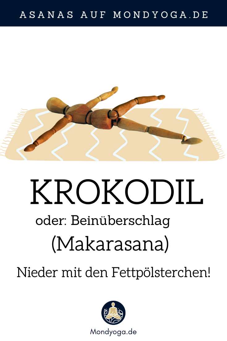 das Krokodil oder Makarasana