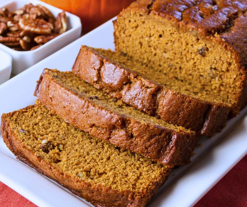 Kürbisbrot nicht nur an Samhain