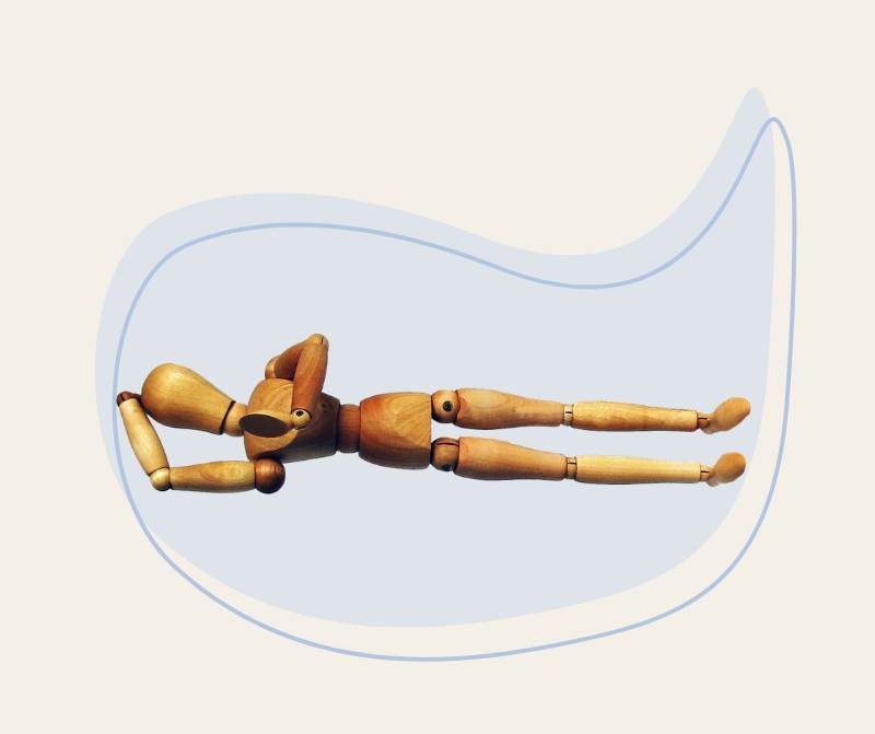Göttliche Ruhe auf Vishnus Couch - Die Asana des Monats