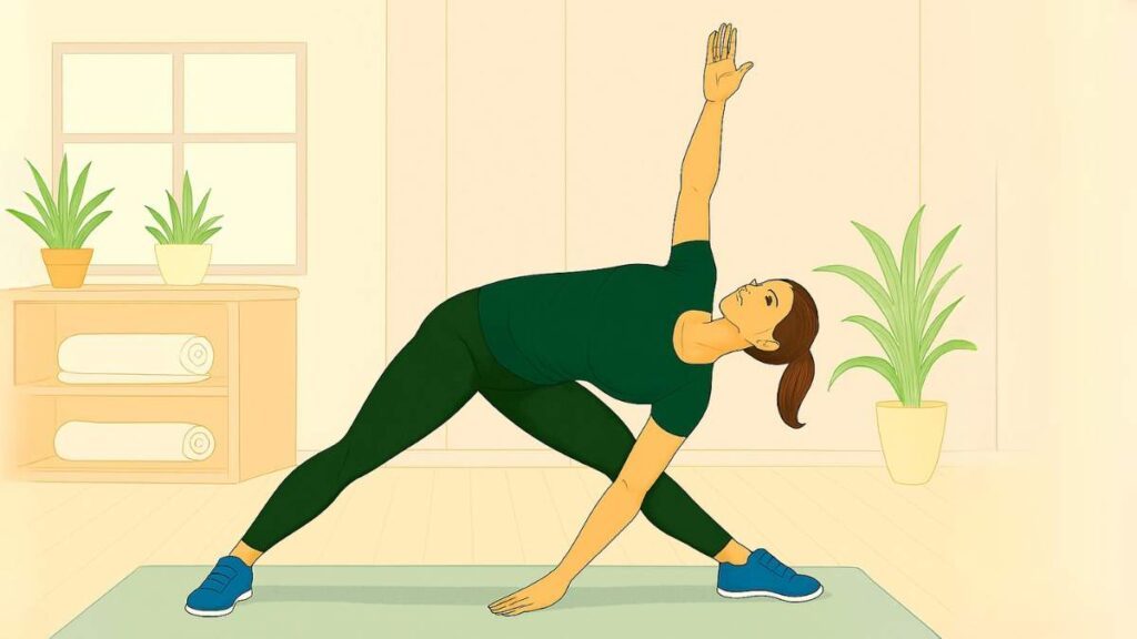 Parivritta Trikonasana