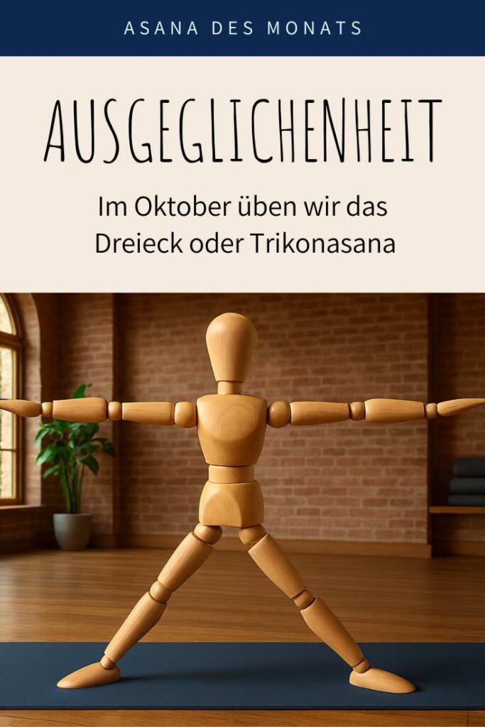 Für mehr Ausgeglichenheit: Das Dreieck oder Trikonasana