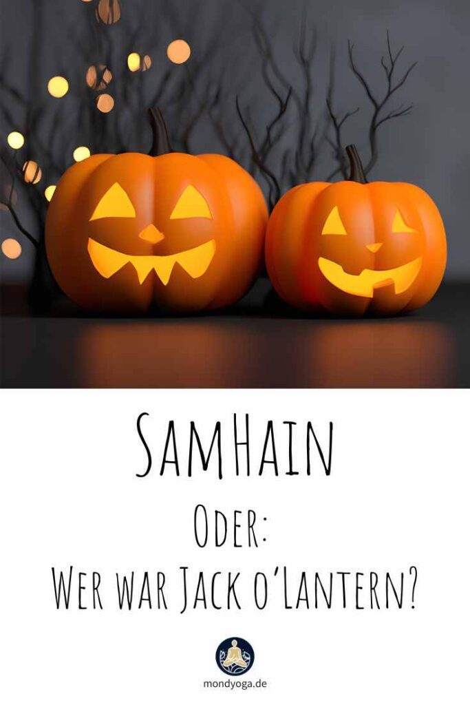 Irische Legenden und Jack o'lantern