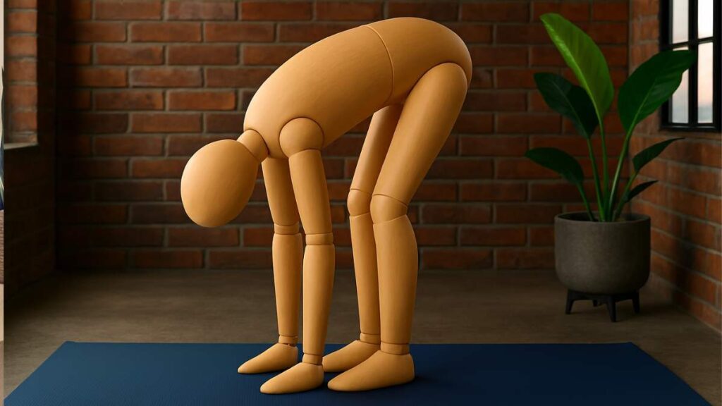 Rumpfbeuge im Stehen Asana des Monats