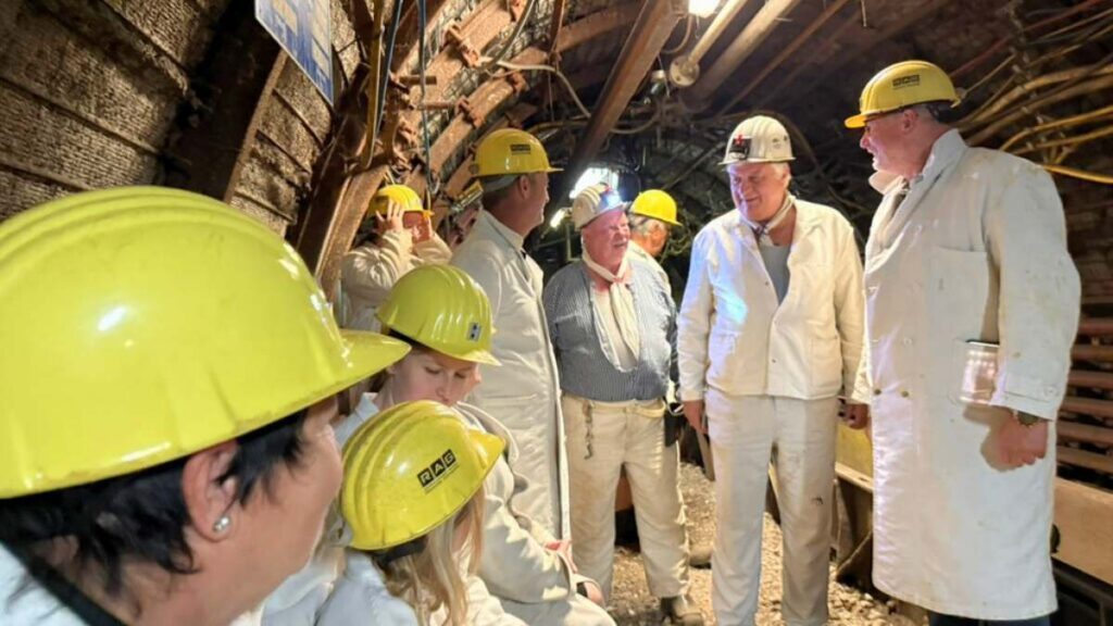 Im Trainingsbergwerk Recklinghausen