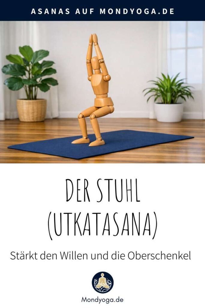 Der Stuhl (Utkatasana) - Stärkt deinen Willen und die Oberschenkel