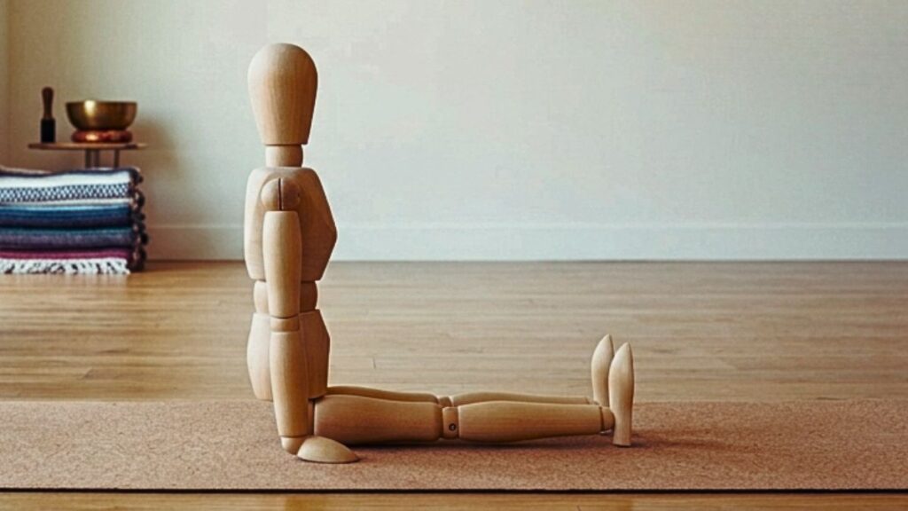 Die Stockhaltung - Dandasana