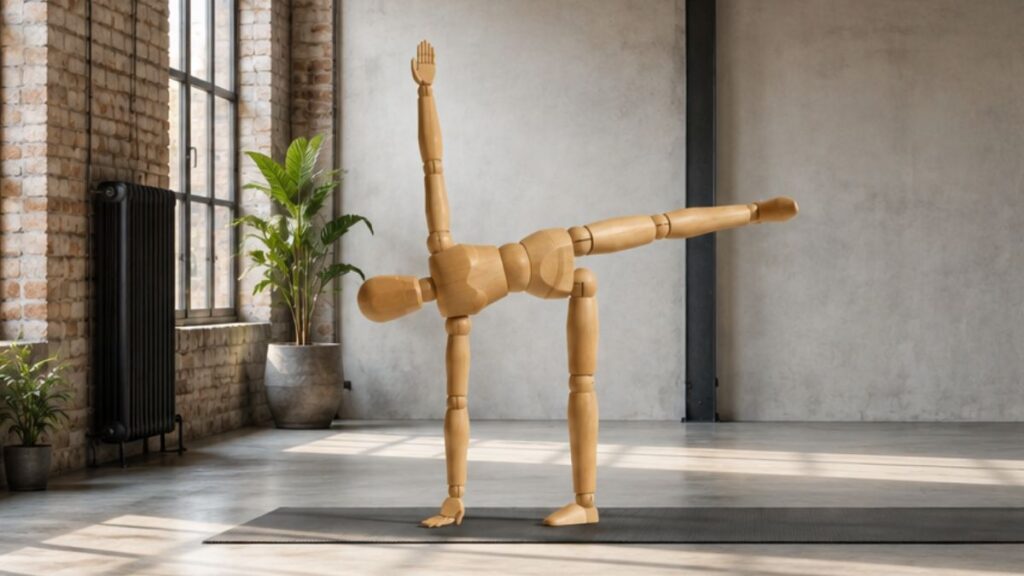Mabon Yoga Schulterbruecke Halbmond Ardha Chandrasana